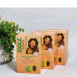 Idole Papaya Exfoliating Soap 3 Packs